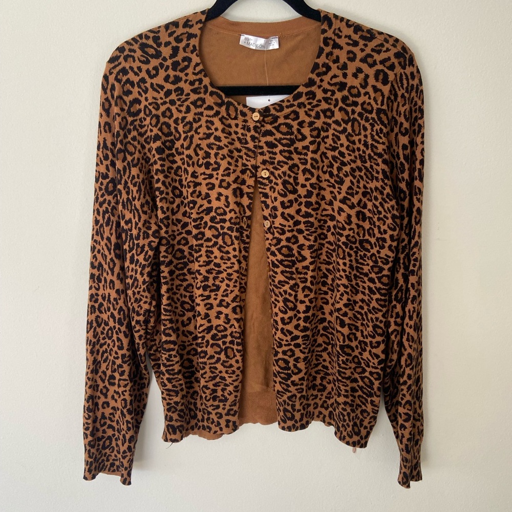 Cheetah cardigan